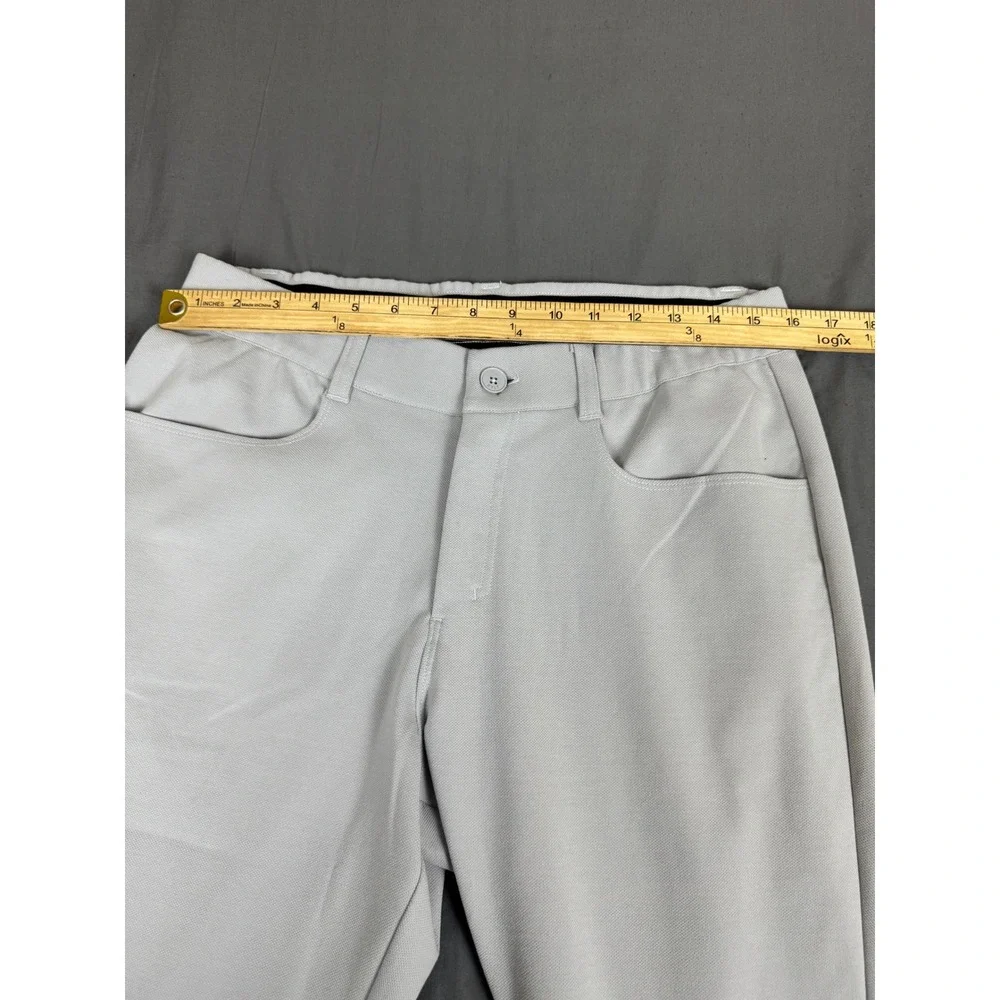 Bylt Lux Slim Fit Pants Fawn Grey Mens 32x30 2-Way Stretch UPF50 MBP0635